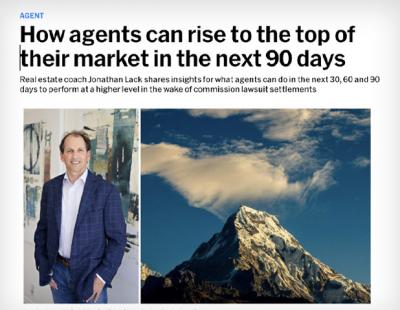 How agents can rise to the top of their markets in the next 90 days